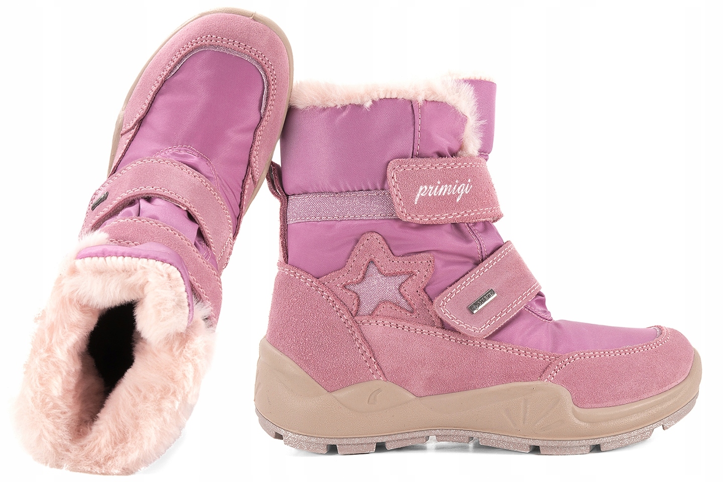 Primigi 6878533 Śniegowce Trzewiki Zimowe Wodoodporne Gore-tex 27 Różowy