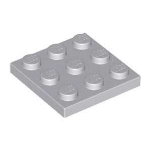 

Lego Plate Płytka 3x3 Lbg Jasnoszary 11212