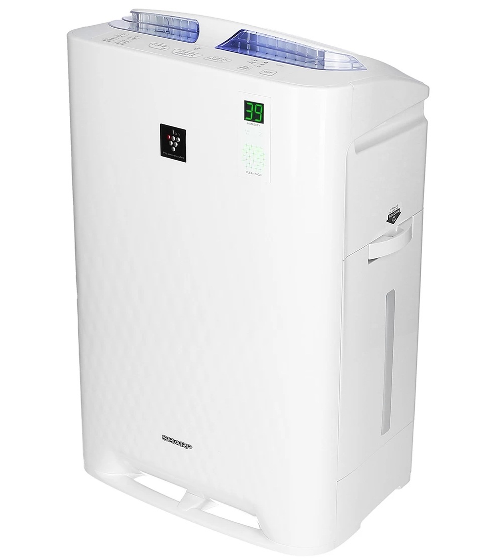 Sharp Oczyszczacz Powietrza Nawilżacz Jonizator KCA40EUW Hepa H13 216 m³/h