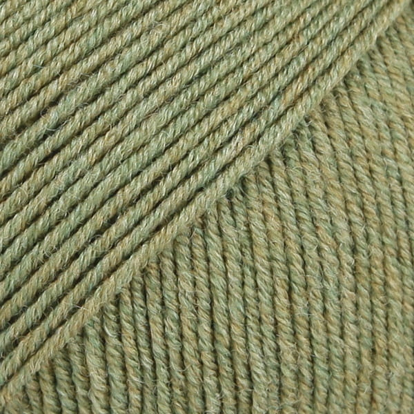 50g wełna alpaka Drops Baby Merino zielony mix 38