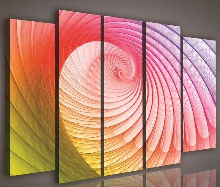 Obraz 150x100 Abstrakcia vír farieb dynamika energia farieb umenie