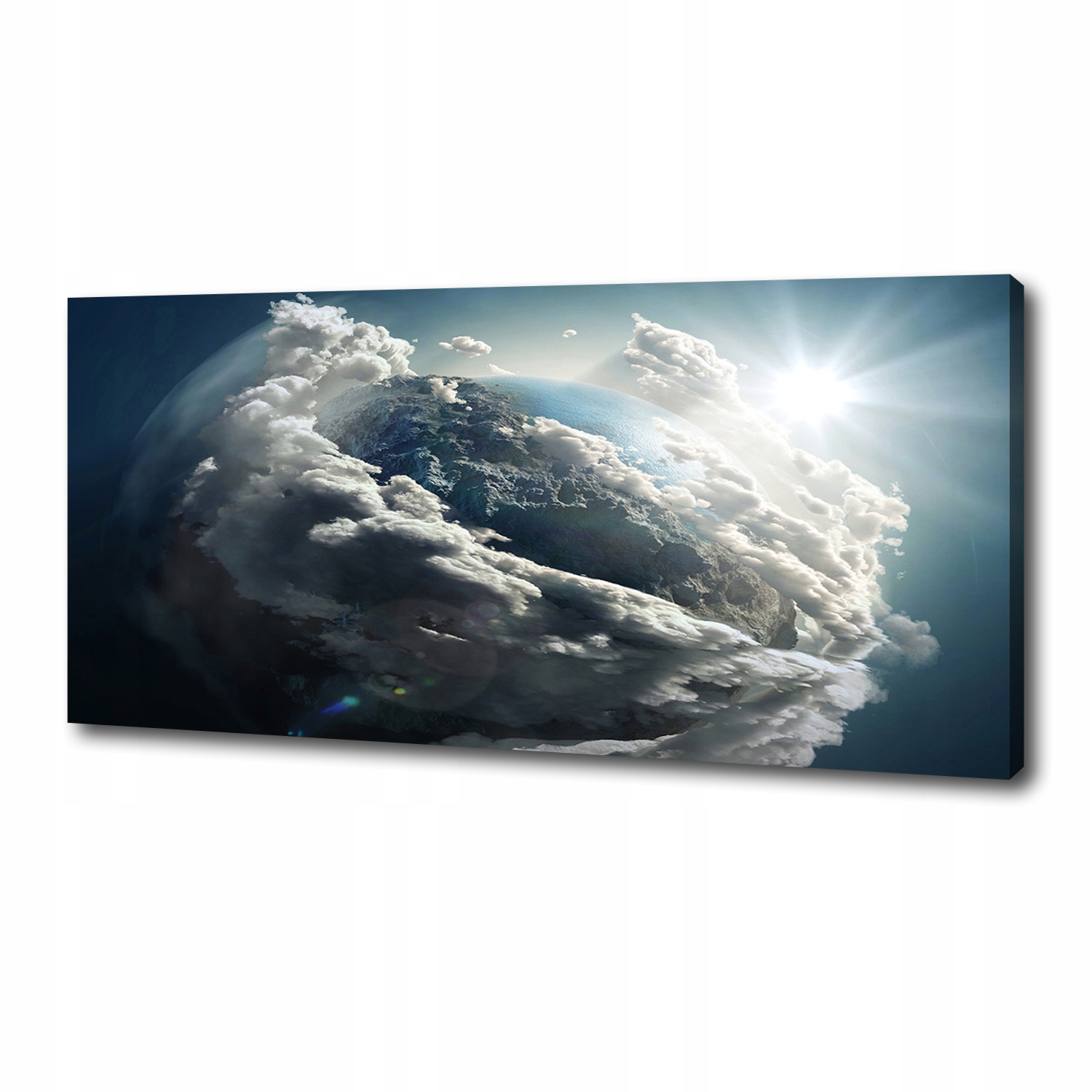 

Foto obraz na płótnie Planeta Ziemia 125x50 cm