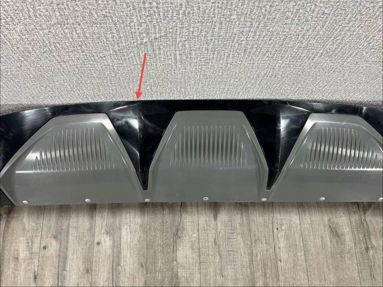 MG HS II 2024-> SPOILER bumper rear part P11096936