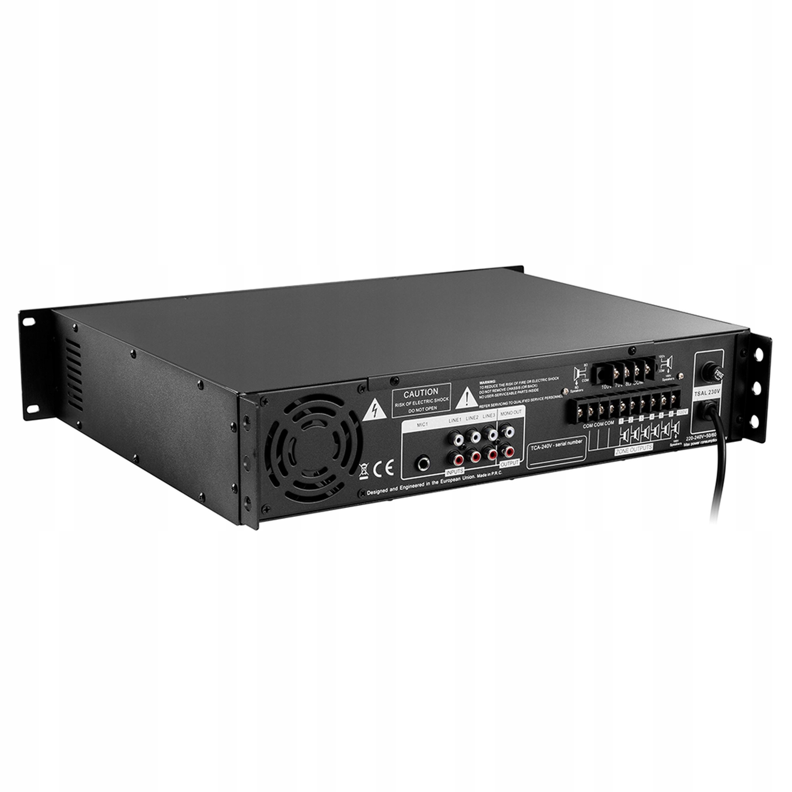 TAGA HARMONY TCA-240V WZMACNIACZ MIKSUJĄCY 6-STREF Stan opakowania oryginalne