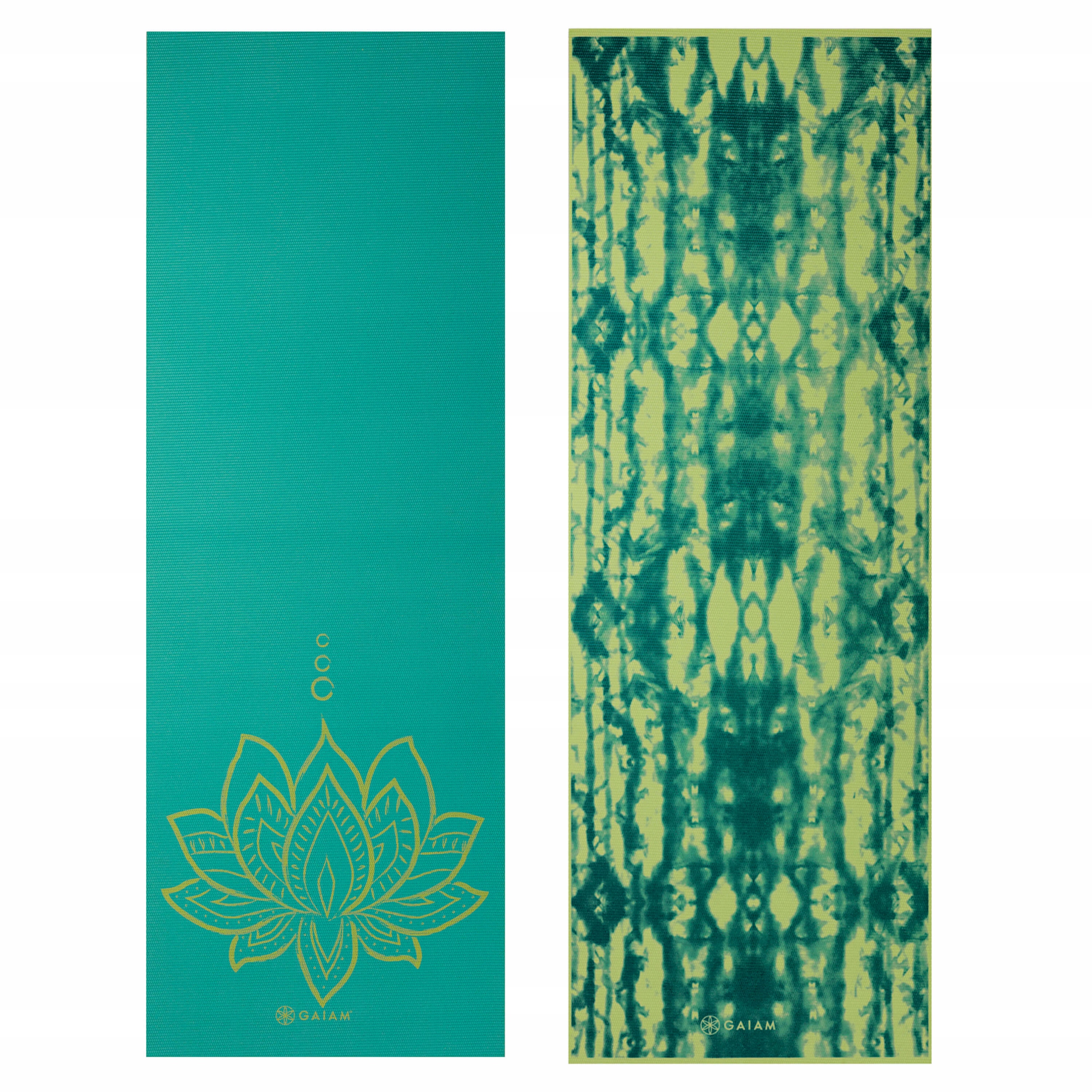 

Gaiam Mata Do Jogi Turquoise Lotus 6 MM 62344