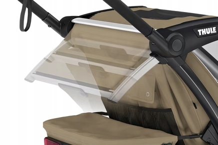 THULE CHARIOT CROSS 2 SINGLE przyczepka rowerowa dla dzieci NOWOŚĆ 2024 Długość (cm) 95