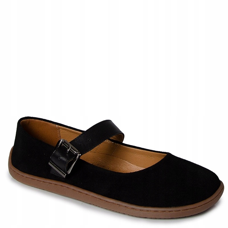 Laroni 316 Barefoot Černé Kožené Baleríny 40