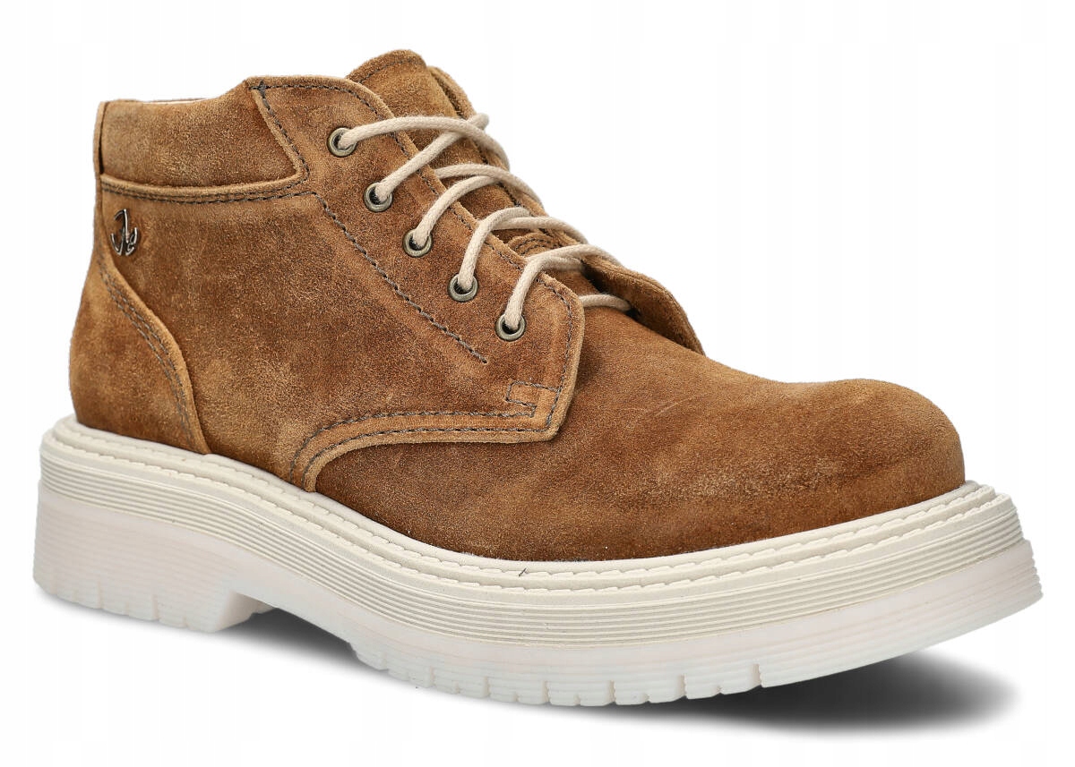 Nagaba Evenement EV079 Červený Velur Wax – Pohodlné Dámské Kožené Boty