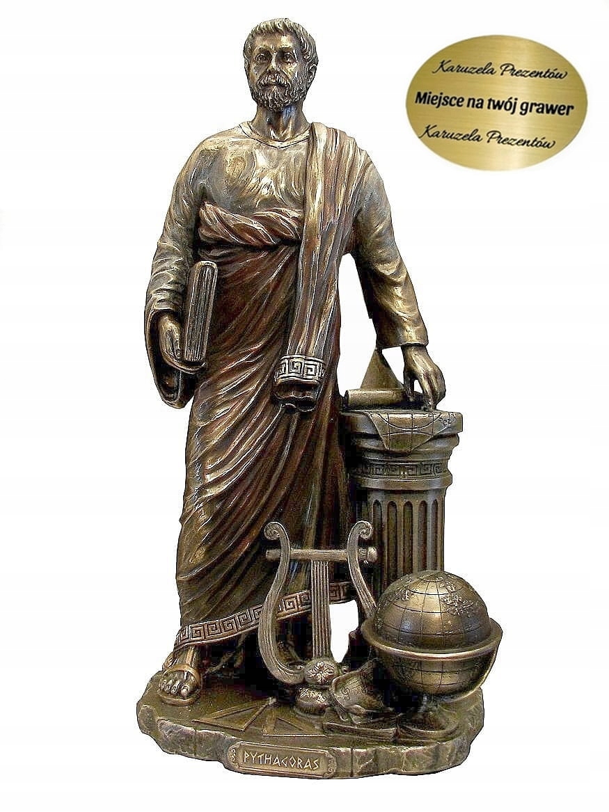 Pitagoras Grécky Matematik Darček Pre Učiteľa Matematika Gravírovanie