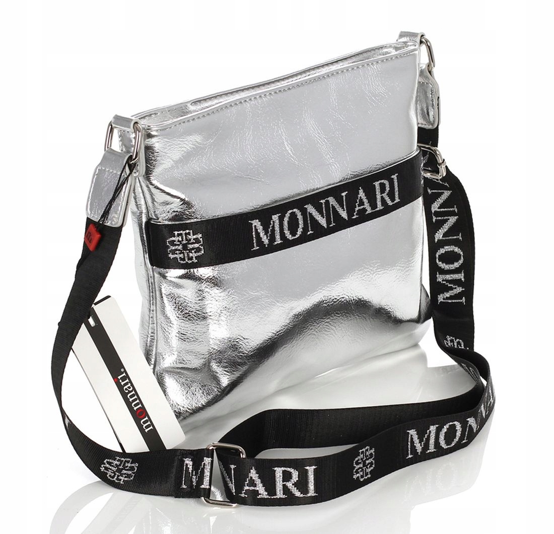 

Monnari Praktyczna listonoszka na logowanym pasku