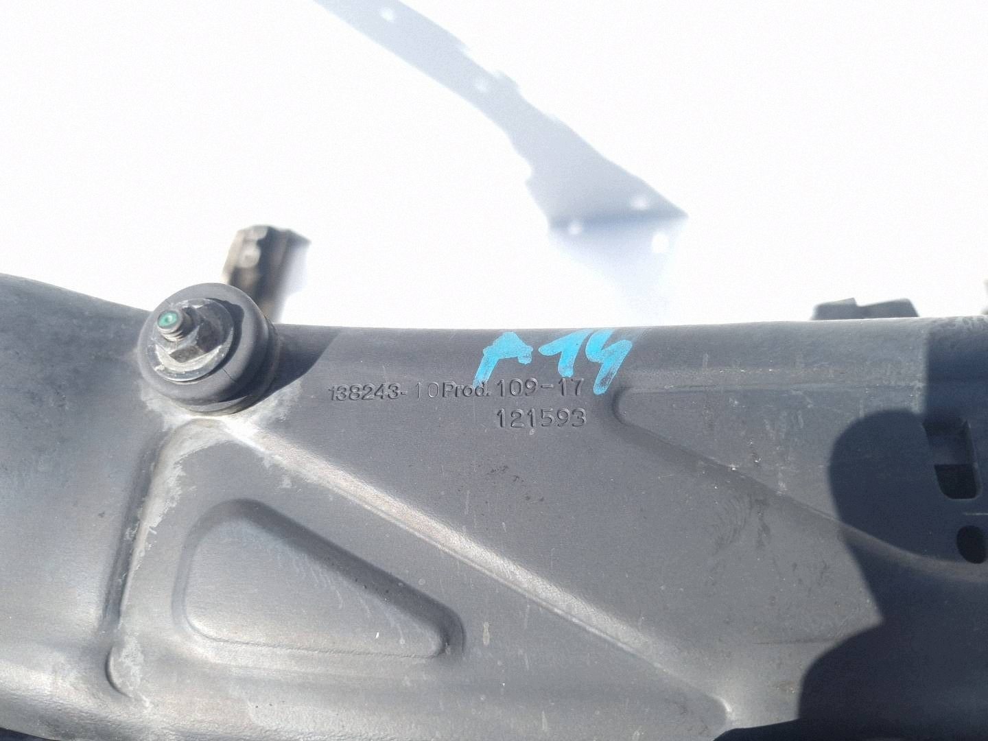 support panel for radiators pillar iron BMW X1 F48 2.0 D 17R complete MANUAL