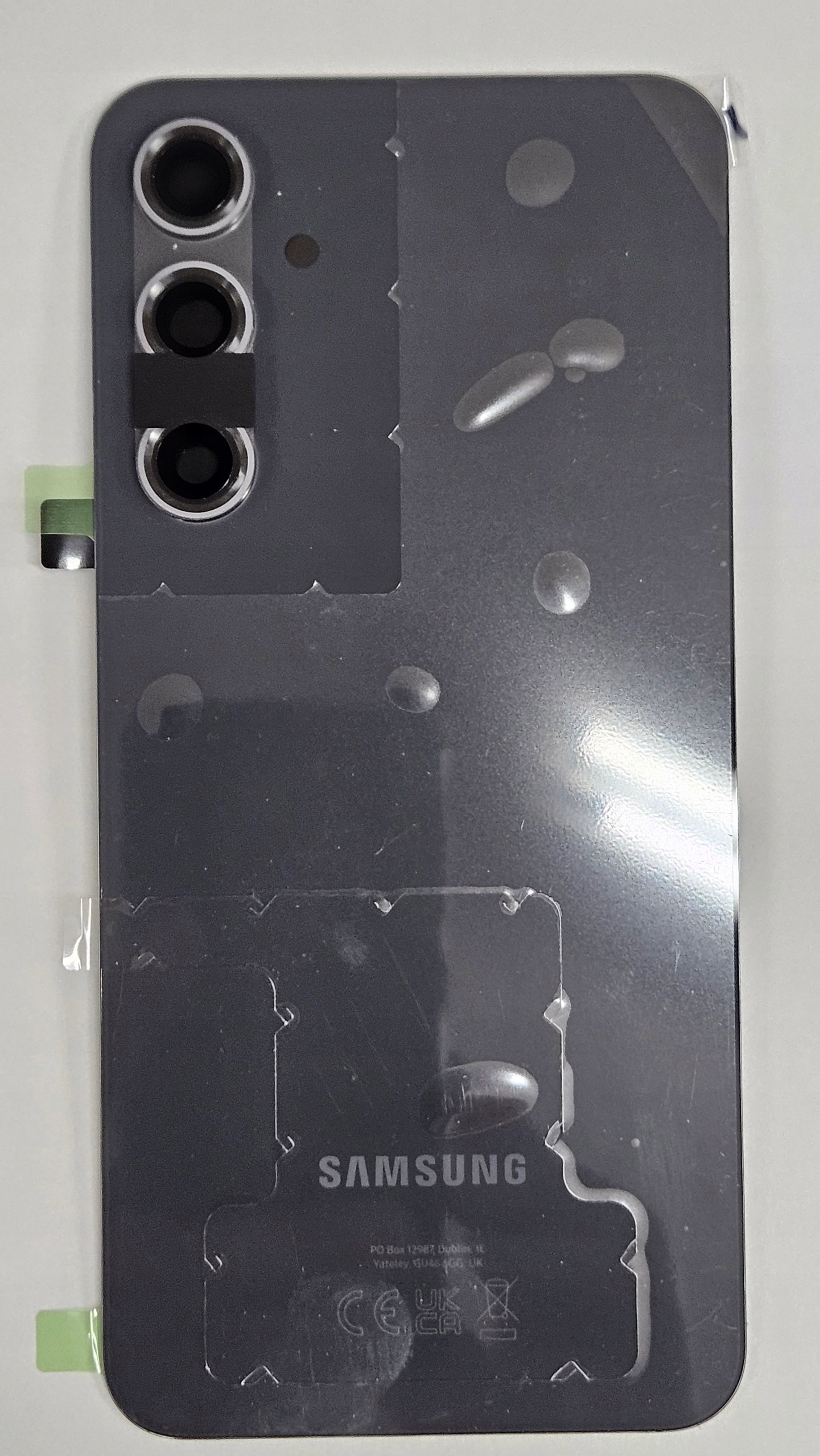 Klapka baterii , tył Samsung S23 Fe S711 oryginał czarna/szara