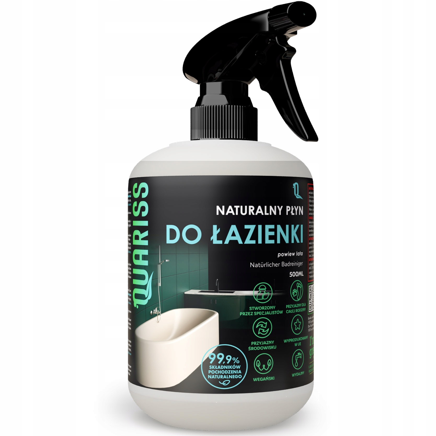 

Naturalny Środek Płyn do czyszczenia łazienki 0,5l