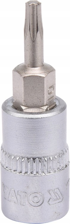 

Klucz trzpieniowy Torx 1/4'' T10 37mm Yato