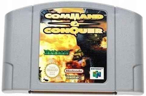 Command Conquer - NINTENDO 64 N64 PAL