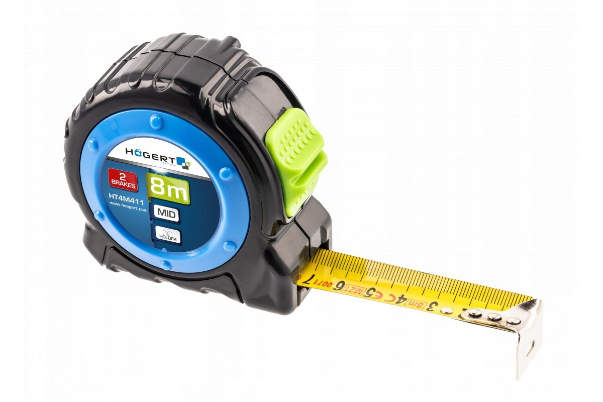 

Miara zwijana 8m 25mm stalowa Hogert HT4M411