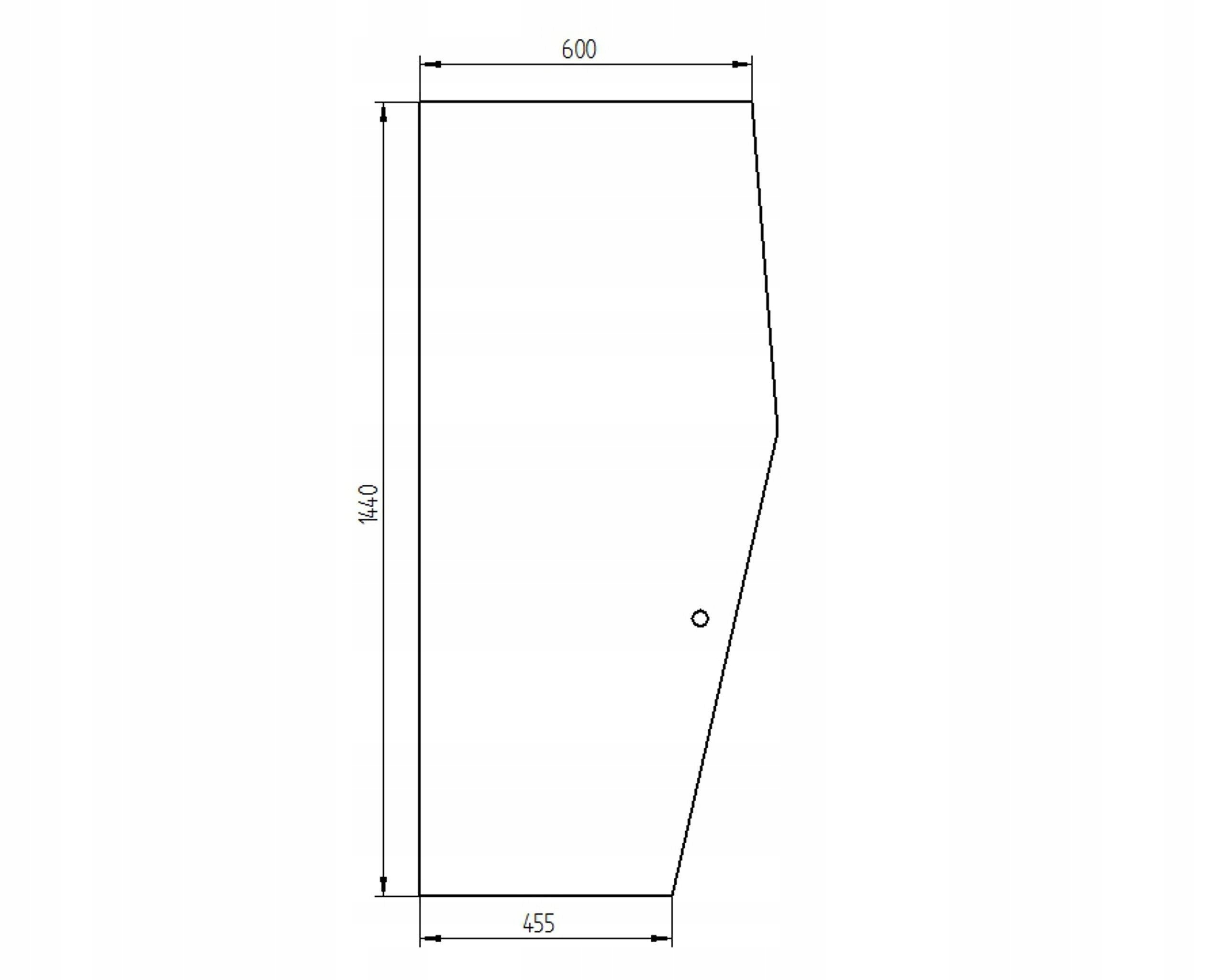 sklo nabíječka Cat dveře pravé 148-5249