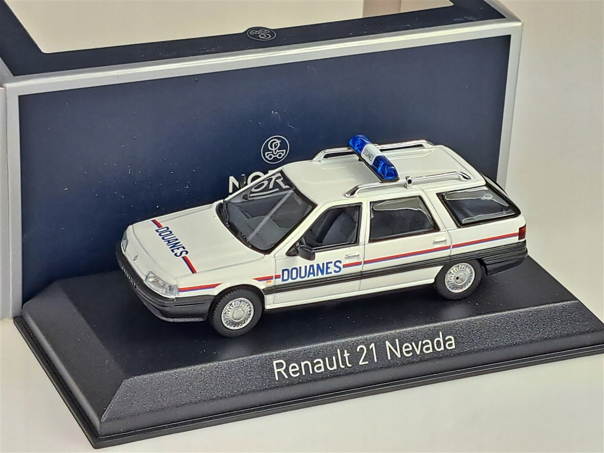 Norev Renault 21 Nevada 1993 Douanes 1:43