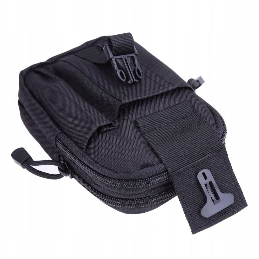 Mała taktyczna SASZETKA nerka NA PASEK szelki Model saszetka męska 407