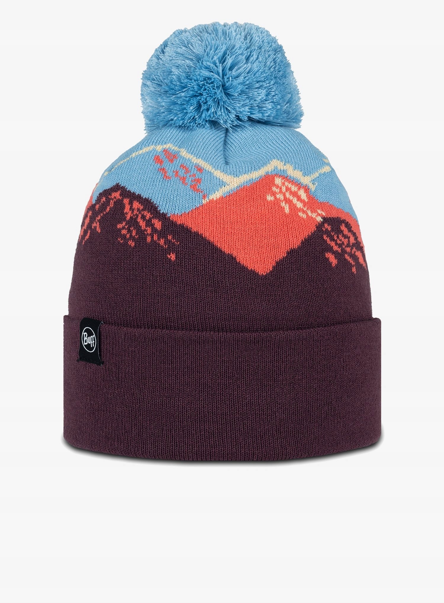 Zimní čepice Buff Tatik burgundy