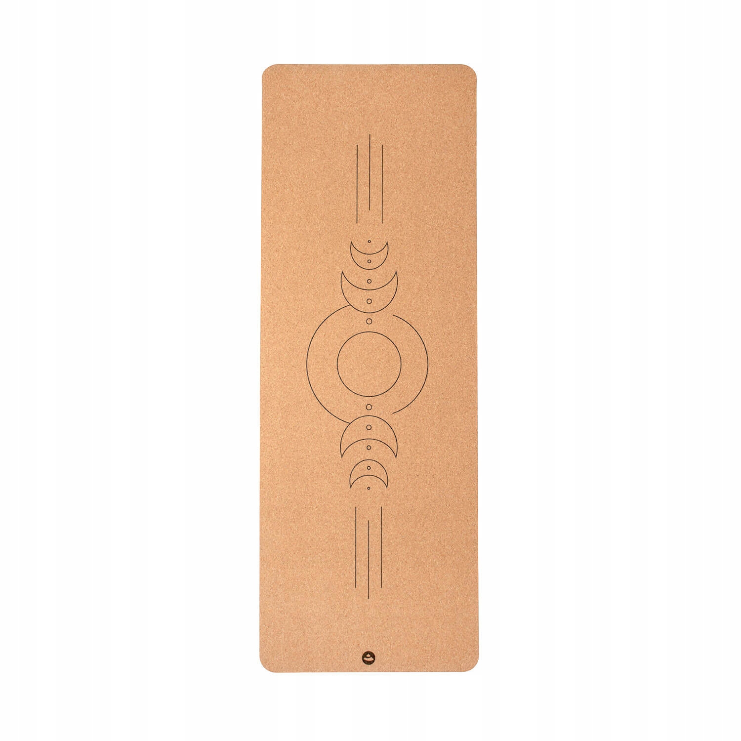 Podložka na cvičení a jógu Bodhi Cork Luna 4mm korková protiskluzová