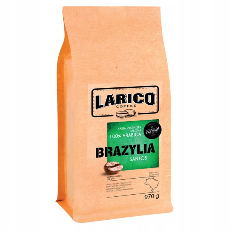 Kawa Larico Brazylia Santos ziarnista 970g