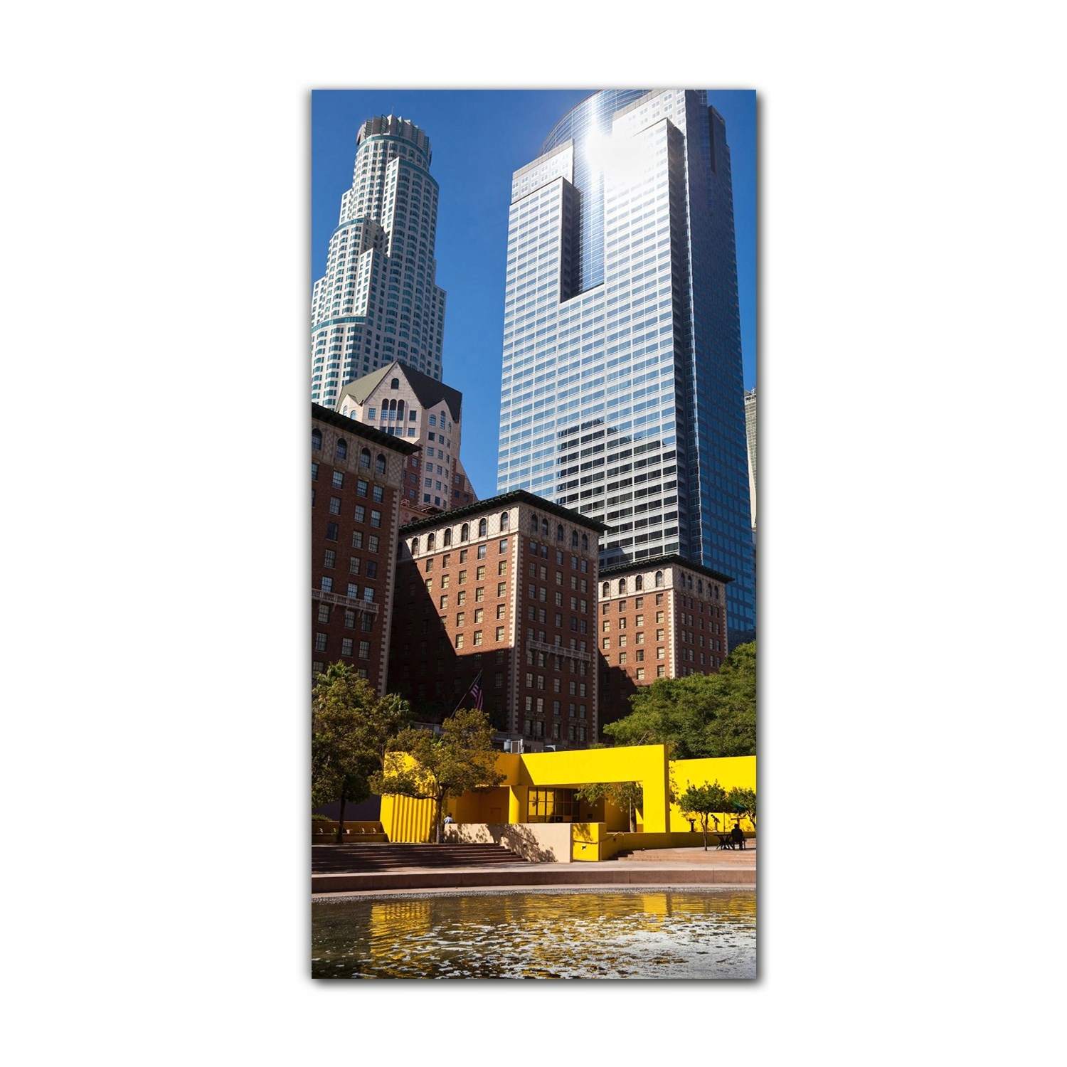 

Foto szklane do kuchni 70x140 Budynki Los Angeles