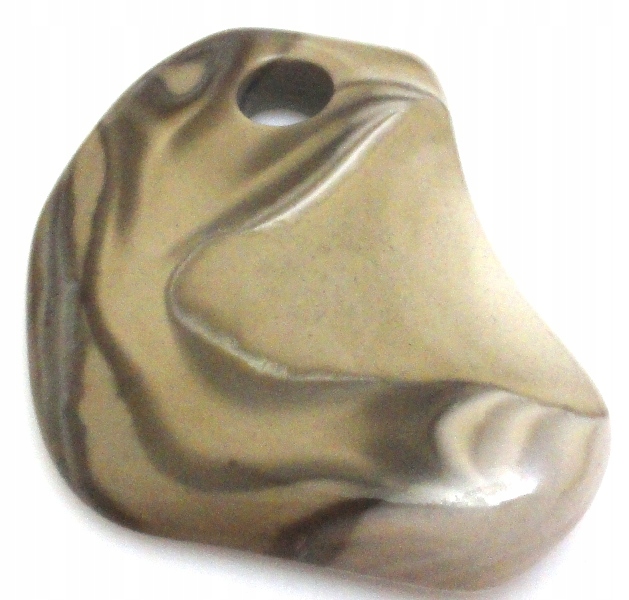 Křemík pruhovaný přívěsek 69x53x12 mm