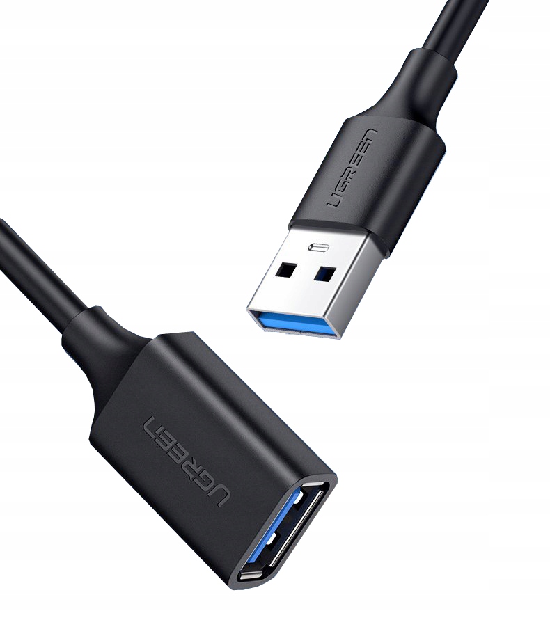 

Kabel Usb 3.0 przedłużacz Ugreen czarny 200cm 2m