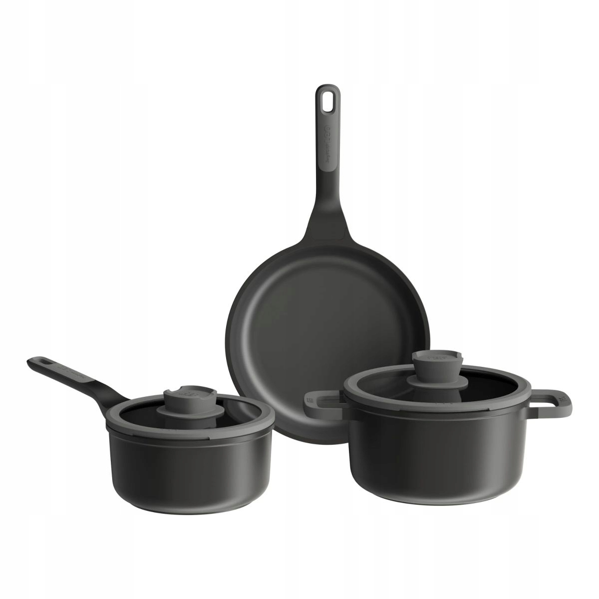 BergHOFF Zestaw garnków non-stick Stone+ 5-elementów