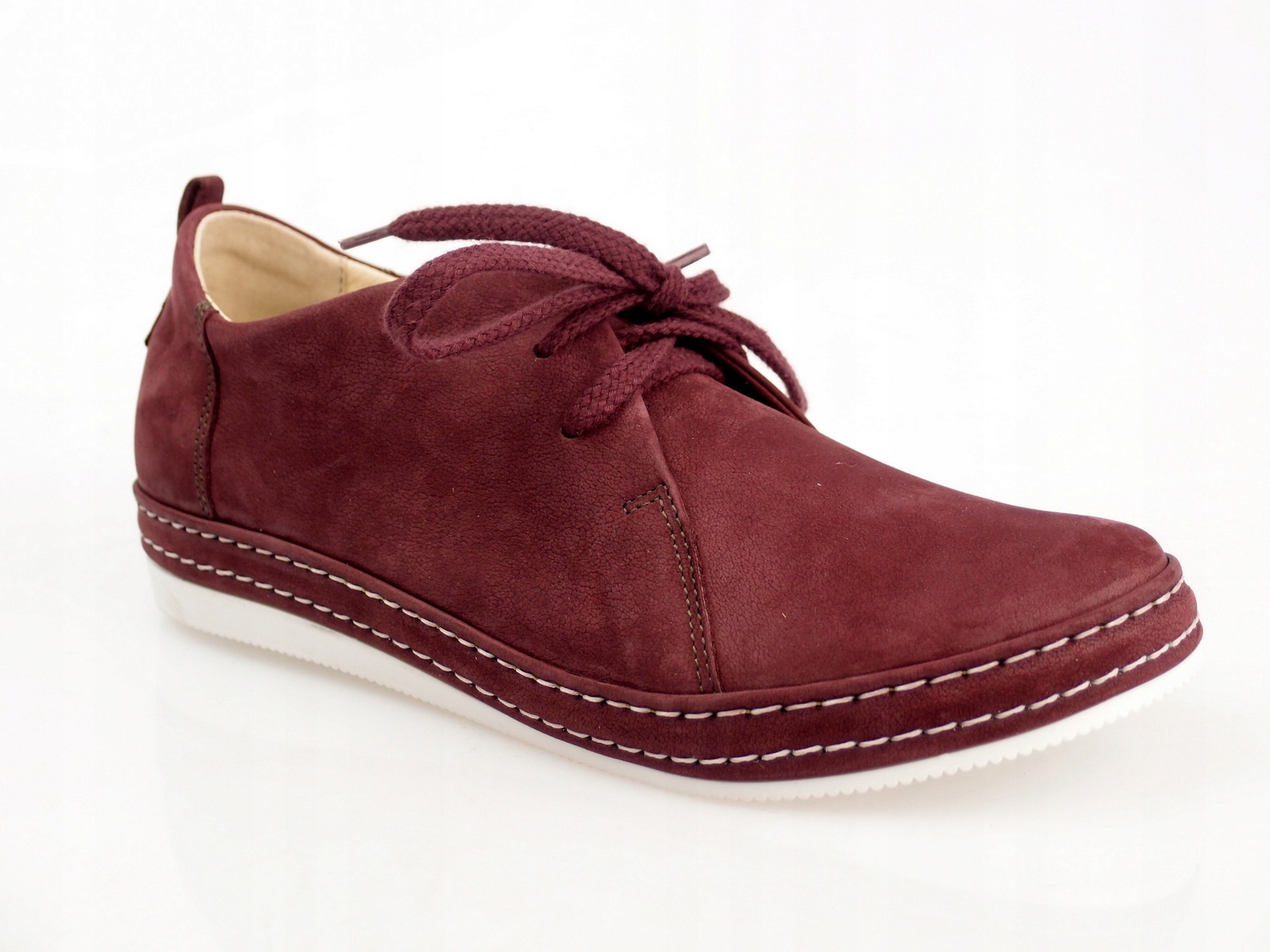 

Husar półbuty damskie Nagaba PL382 bordo 38
