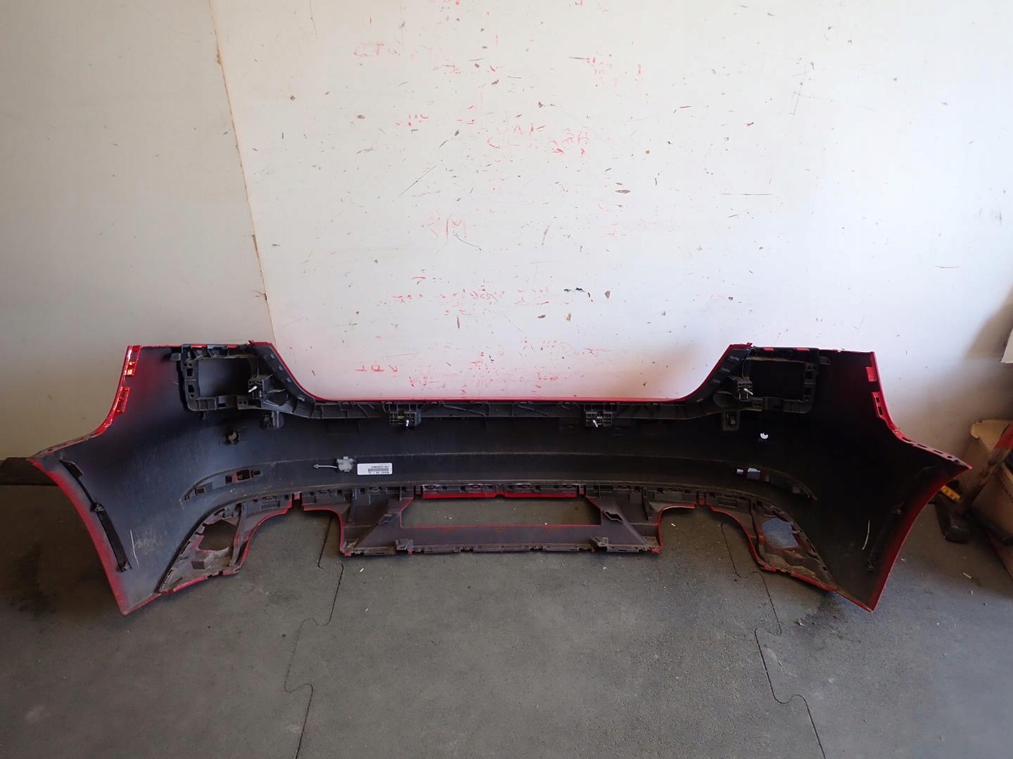bumper rear part rear AUDI A3 LIFT 2016- SPORTBACK 8V