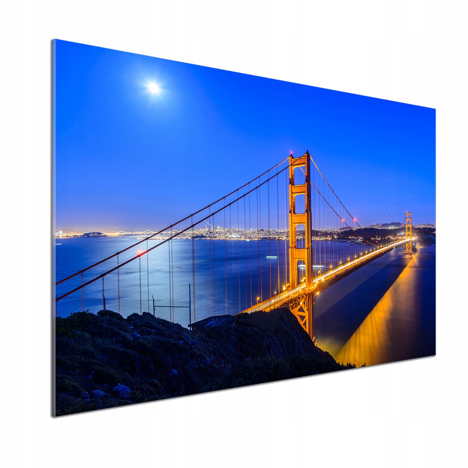Panel do kuchyne Most San Francisco 100x70 Lepidlo