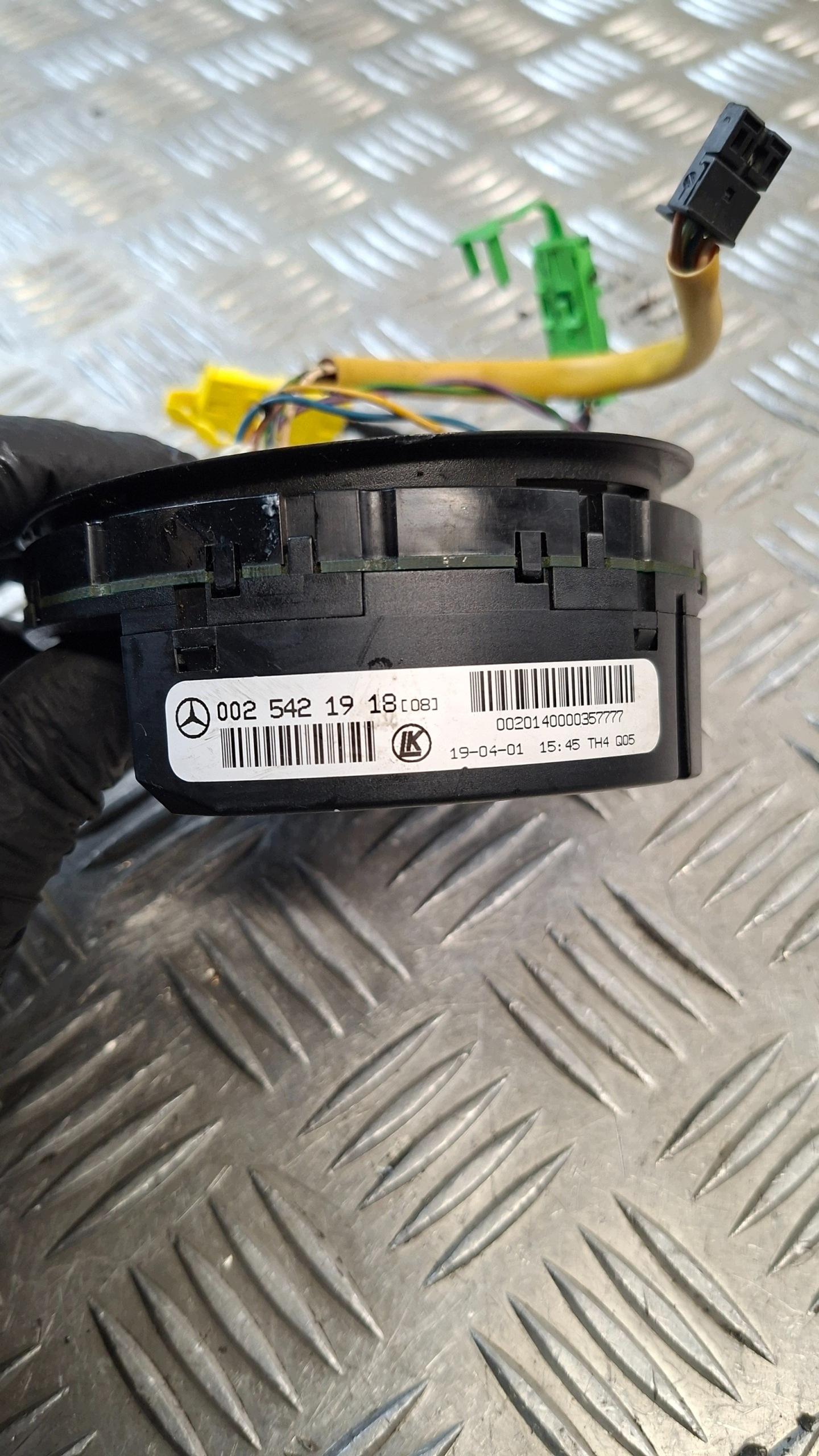 ring ZWIJAK airbag MERCEDES W203