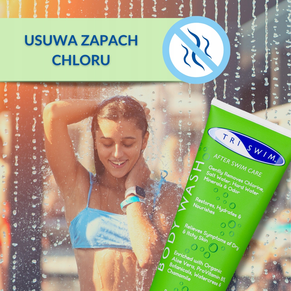 TRISWIM żel do ciała usuwający zapach chloru 250ml Marka Triswim