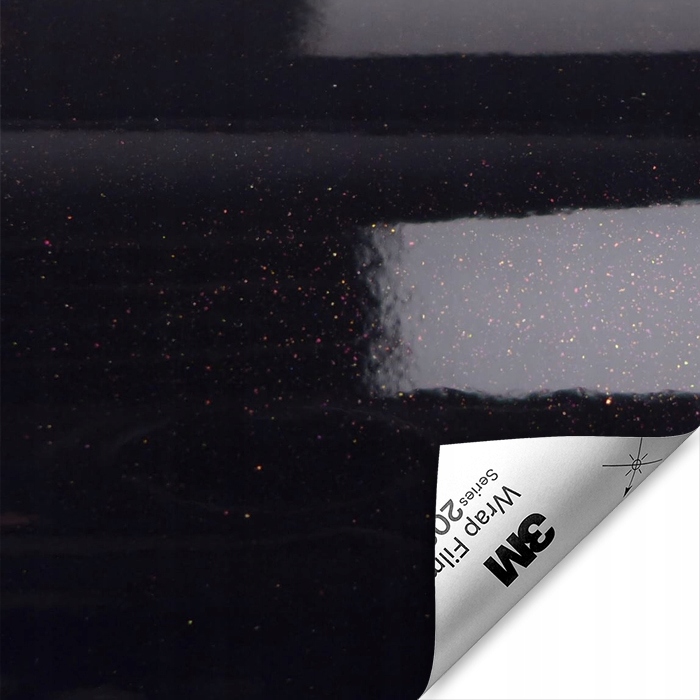 3M 2080 Fólie pro změnu barvy auta 50x152 GP282 Gloss Ember Black