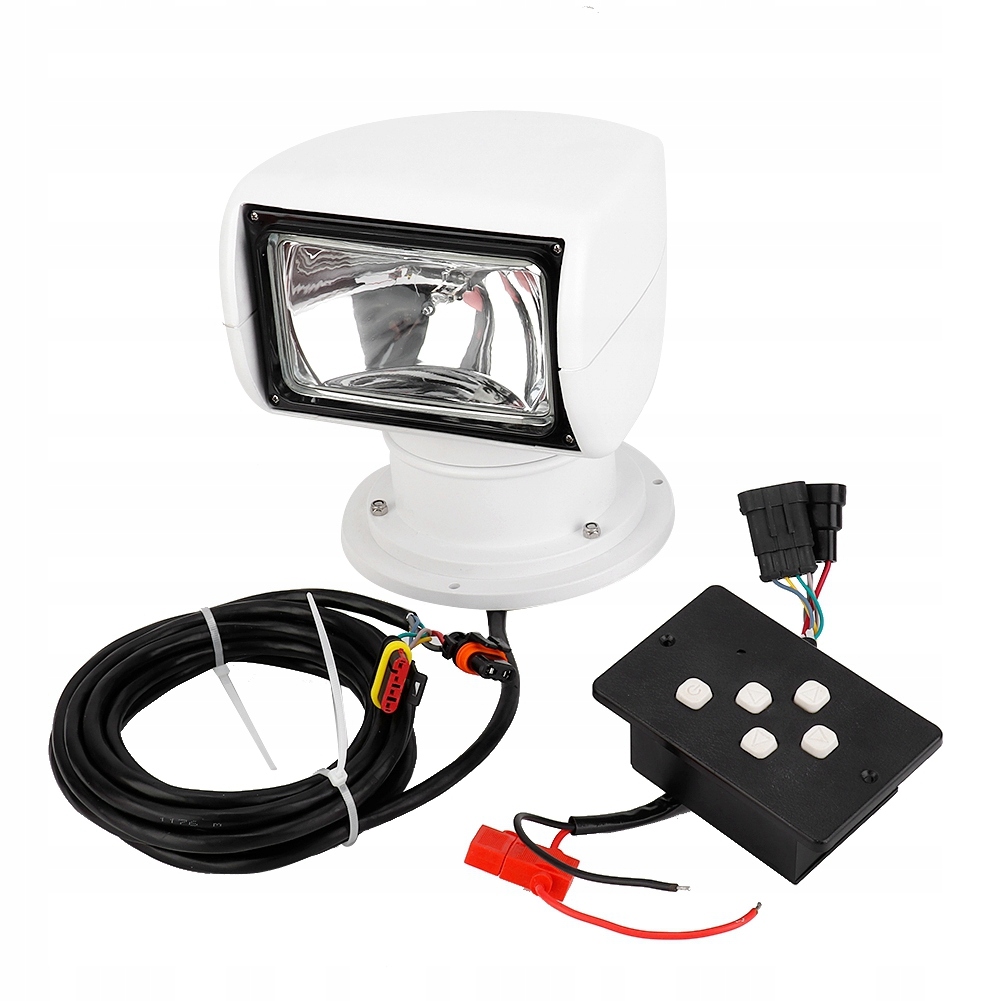 100W 12V Reflektor Jachtová Loď Venkovní Lampa Bílá