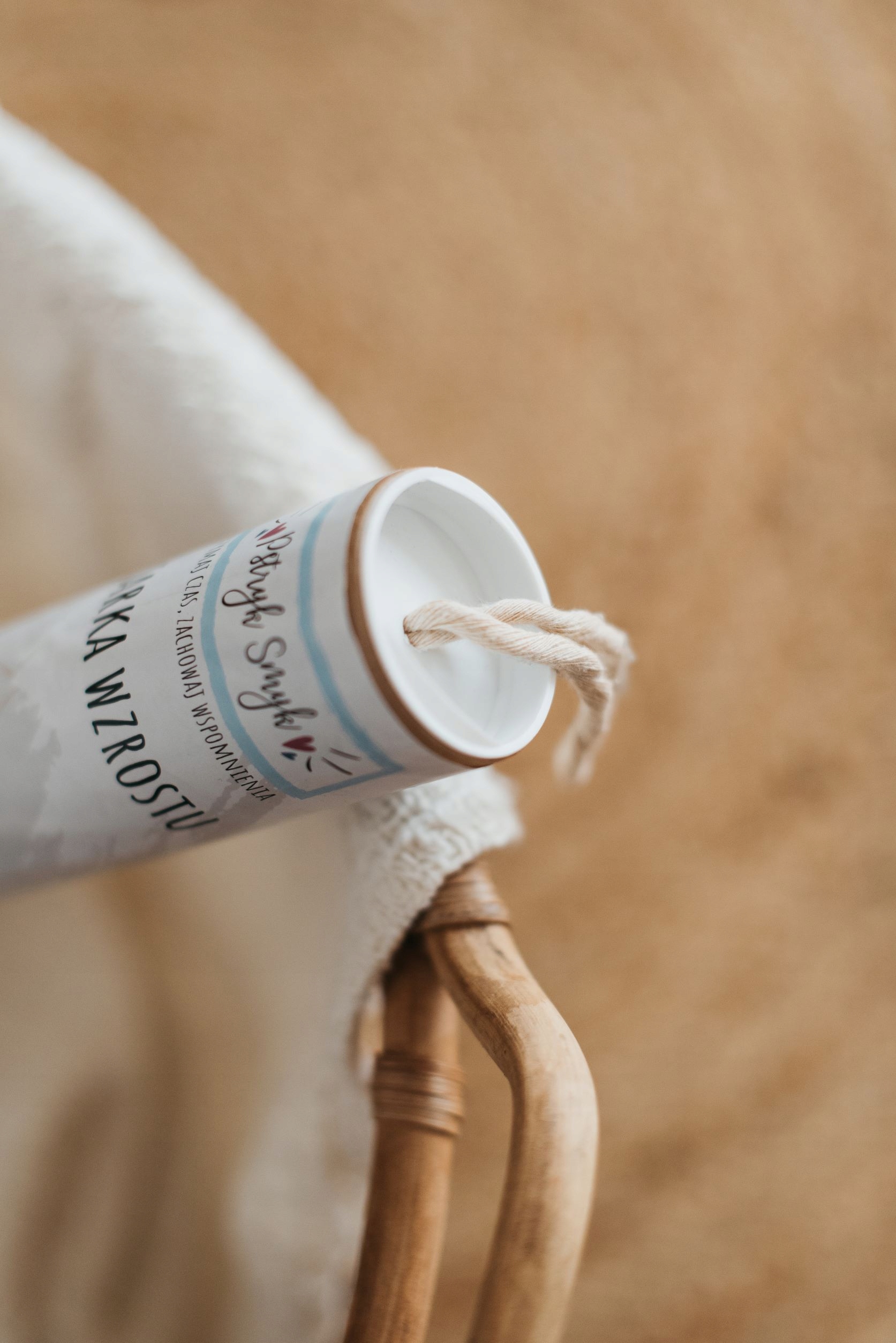 MIARKA WZROSTU "RÓŻOWE URODZINY' na ścianę Kolor odcienie różowego