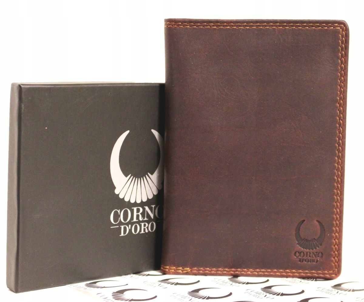 

Portfel skórzany banknotówka etui Corno Doro CD101
