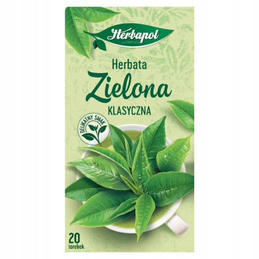 Herbapol Čaj zelený, 20 sáčků ex.