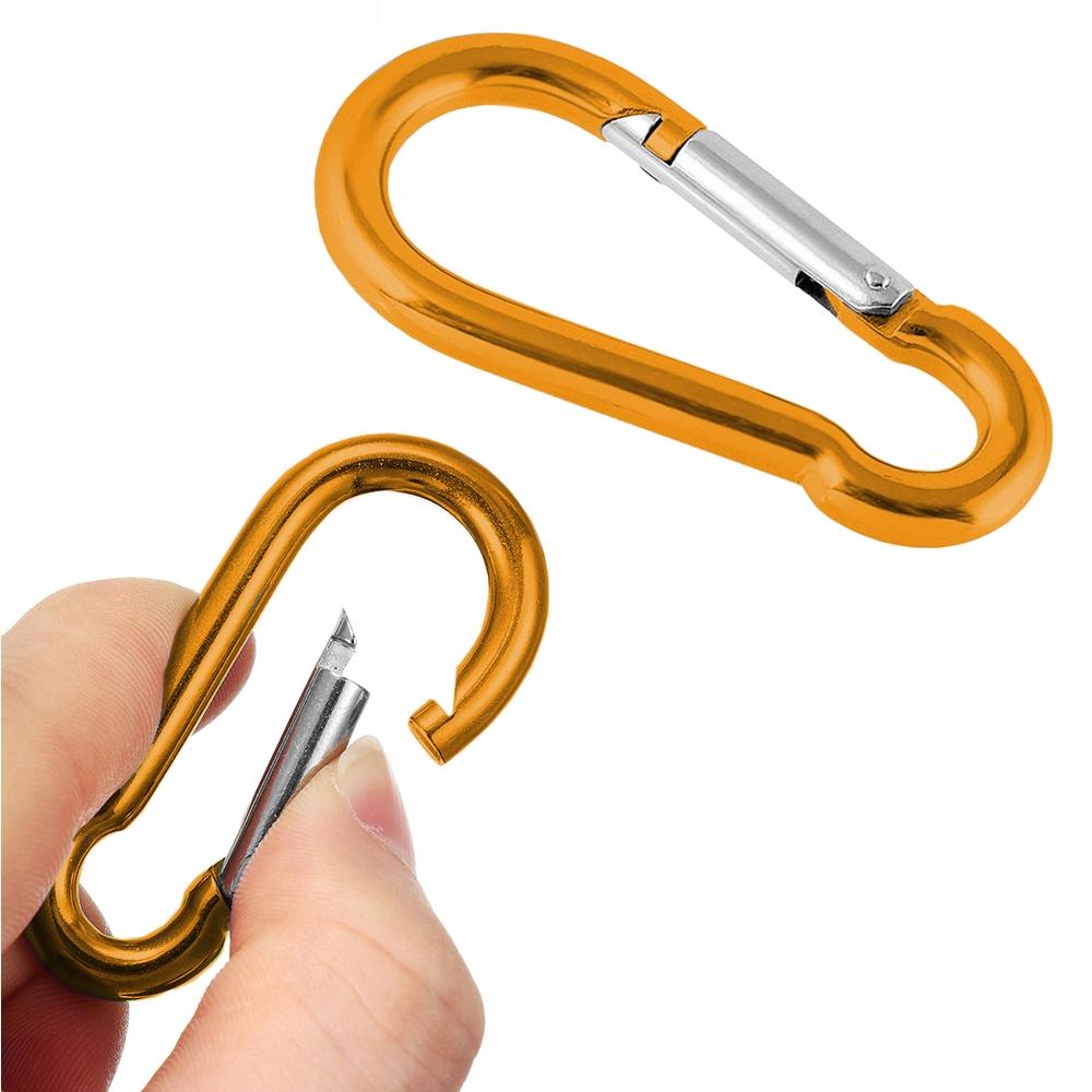 KARABIŃCZYK 60MM KARABINEK SPRZĄCZKA ZACZEP BRELOK