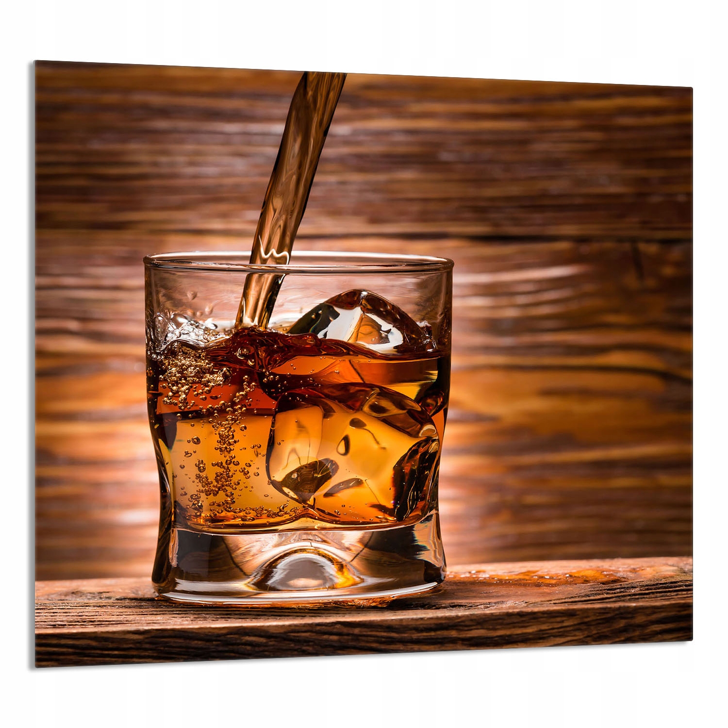 Skleněný Panel Do Kuchyně 65x60 Whisky Tvrzené Sklo