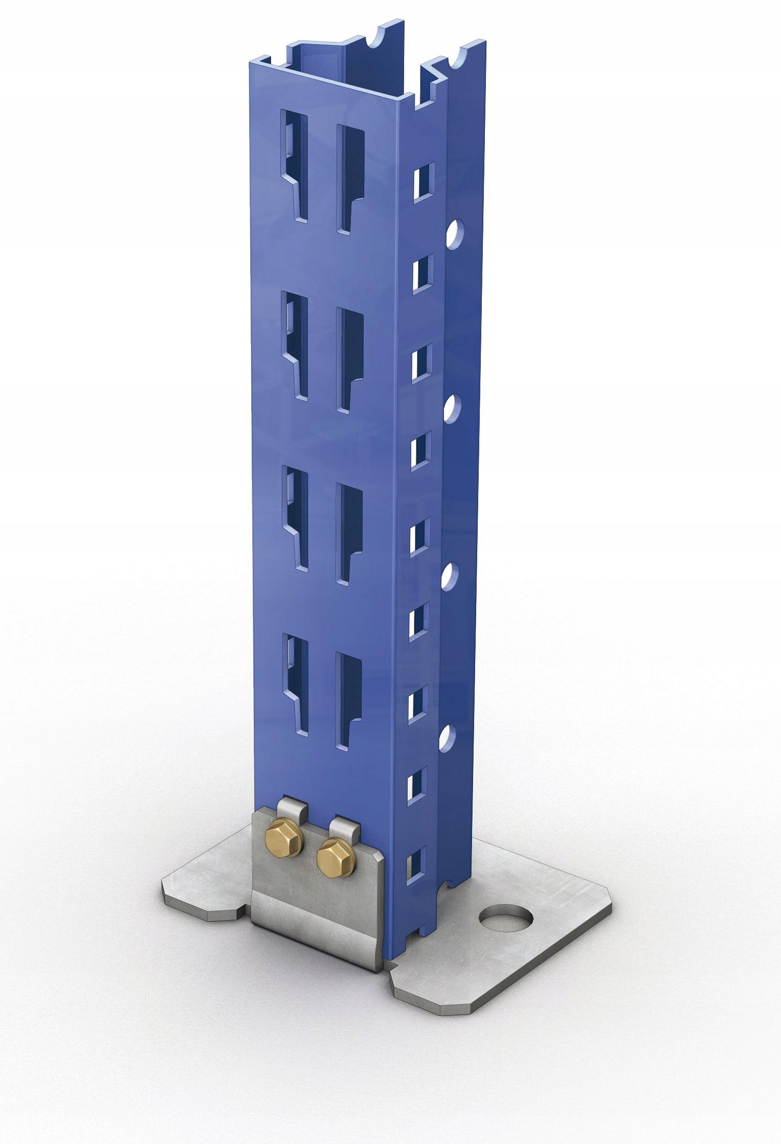 Regał półkowy Mecalux picking 200x182x80 4półki M7 Kolor mebla odcienie niebieskiego