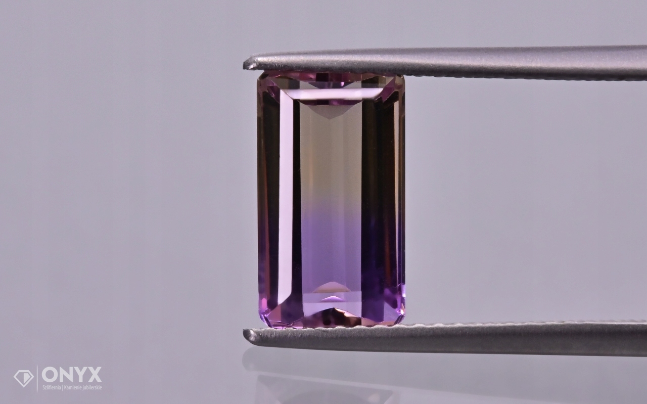 Ametryn fasetovaný oktagon 11x6 mm