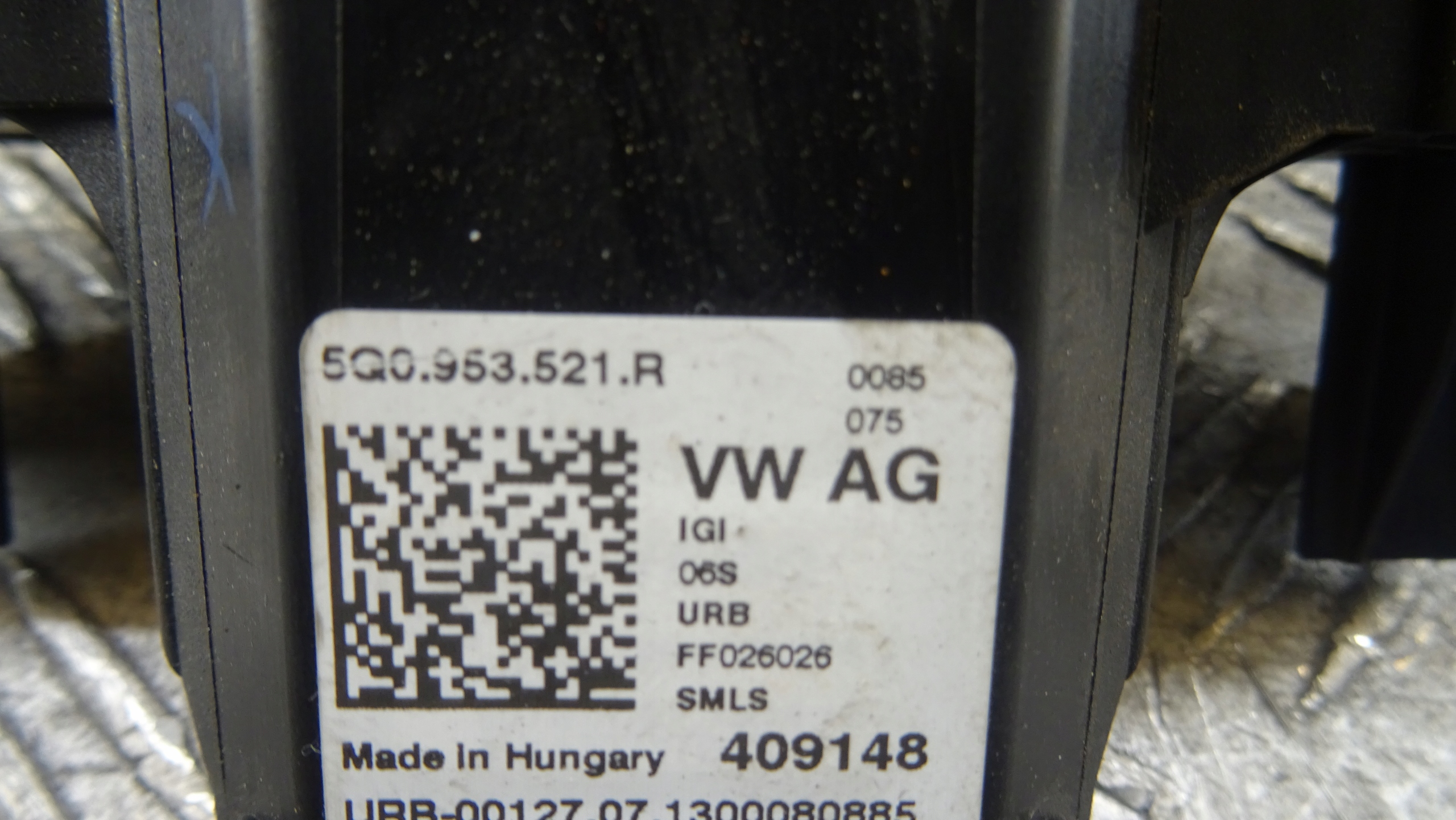 VW GOLF VII Commodo essuie glace 5Q0953521R