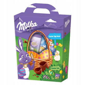 Levně Milka 162g Egg Hunt Basket 12CA