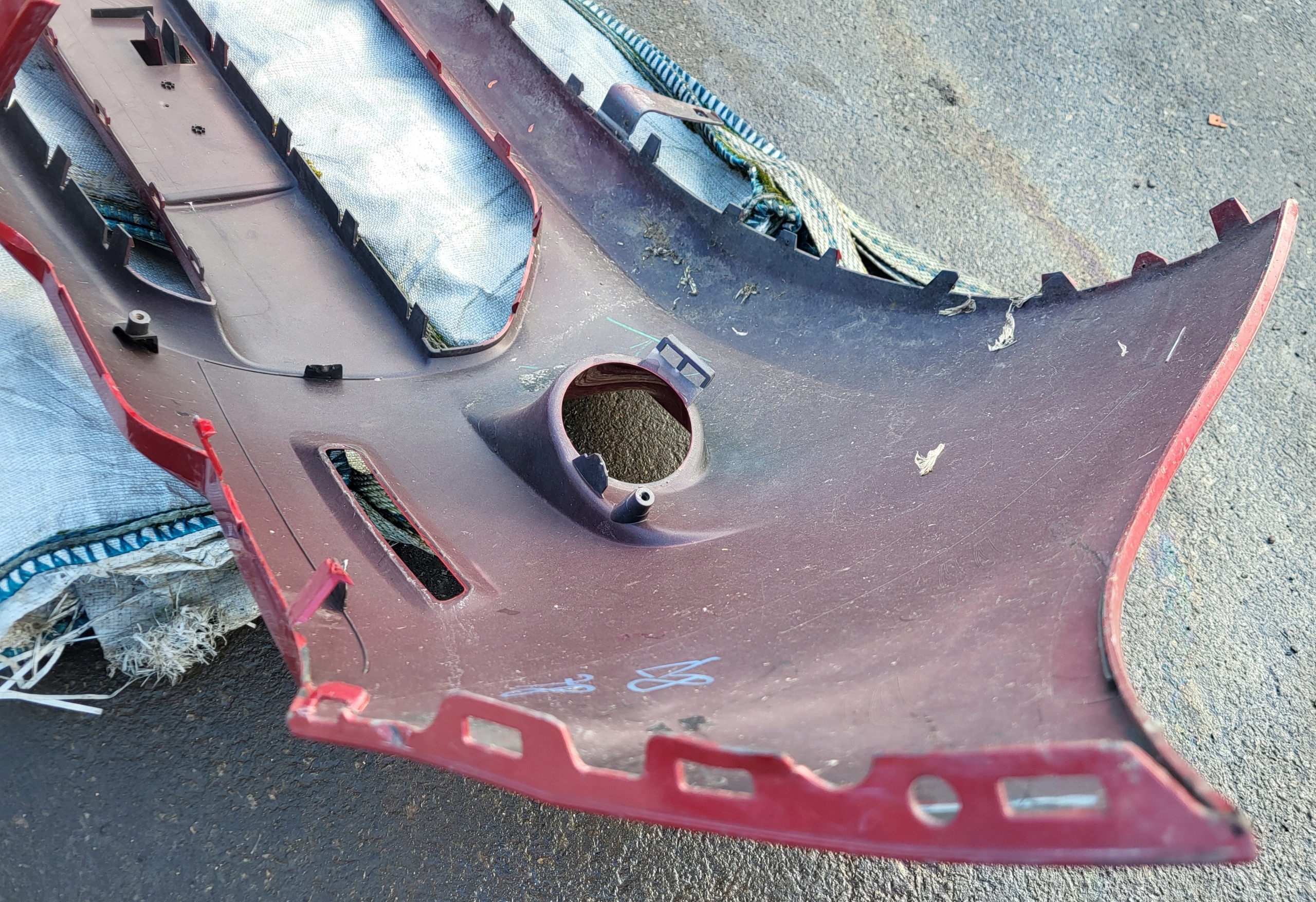 front bumper front CITROEN C3 II 2 LIFT OE 9803500777