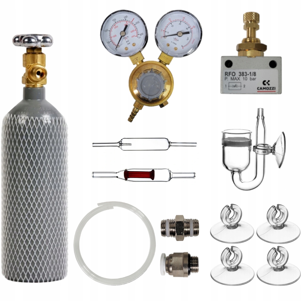 

Zestaw CO2 Standard Butla 3,3kg 5l