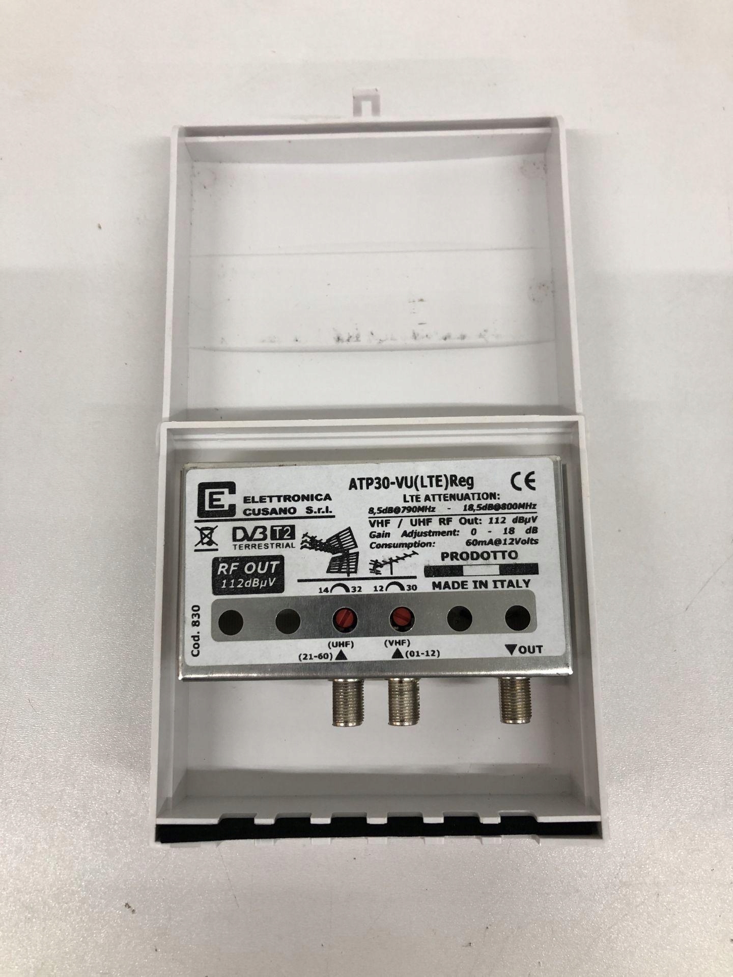 ELETTRONICA CUSANO WZMACNIACZ ANTENOWY TV Z FILTREM LTE/4G Kod producenta Atp30VuLteReg