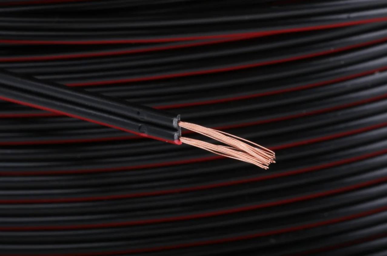 

Przewód kabel 2-żyłowy do taśm Led 2x0,35mm 100mb!